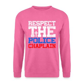 Polizeipfarrer Kaplan Kleriker - Unisex Pullover - Pink - Vorne