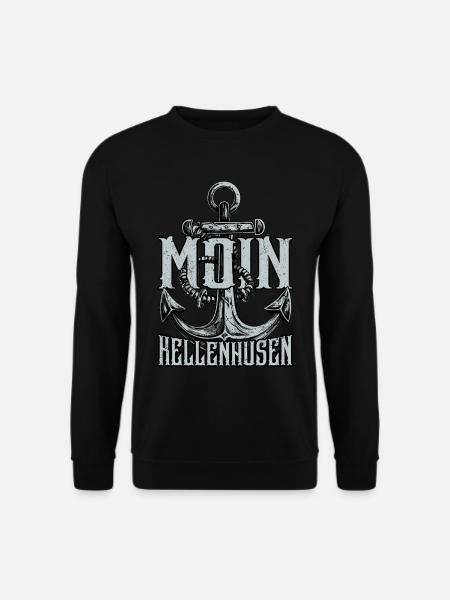 Moin Kellenhusen - Unisex Pullover - Schwarz