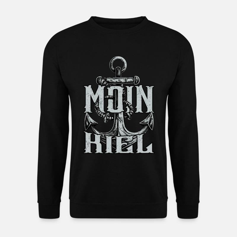 Moin Kiel - Unisex Pullover - Schwarz