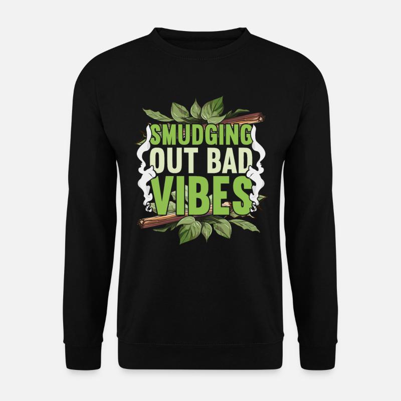 Fumigation d’appartement Bad Vibes - Sweat-shirt Unisexe - noir