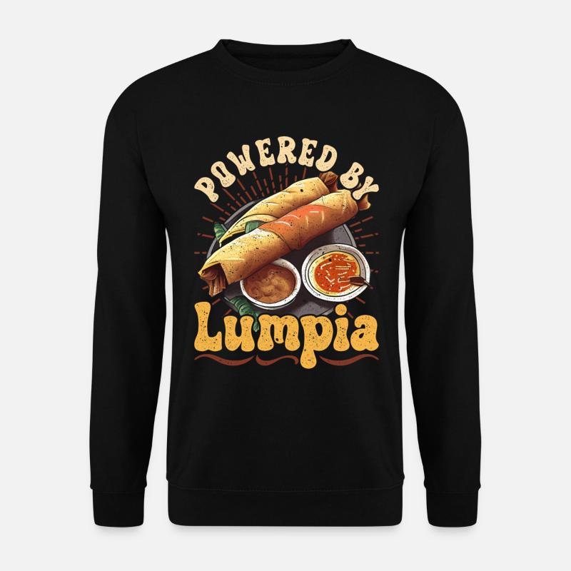 Propulsé par Lumpia - Sweat-shirt Unisexe - noir