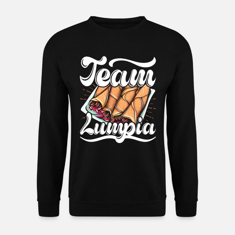 L’équipe Lumpia - Sweat-shirt Unisexe - noir