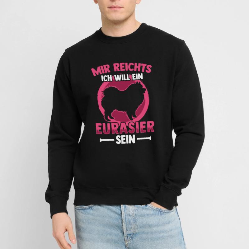 Will ein Eurasier sein Eurasian Spitz Unisex Pullover