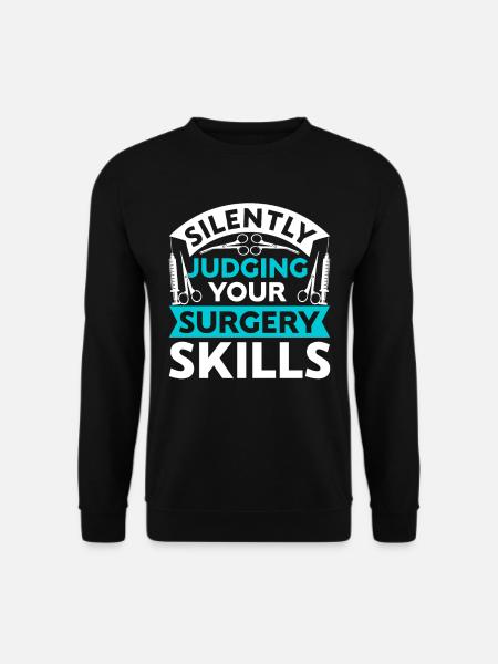 Anesthésiologie Anesthésiste - Sweat-shirt Unisexe - noir