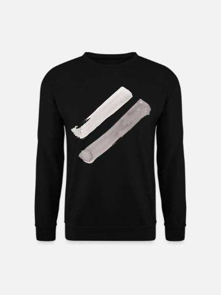 stripe - Unisex Sweatshirt - black