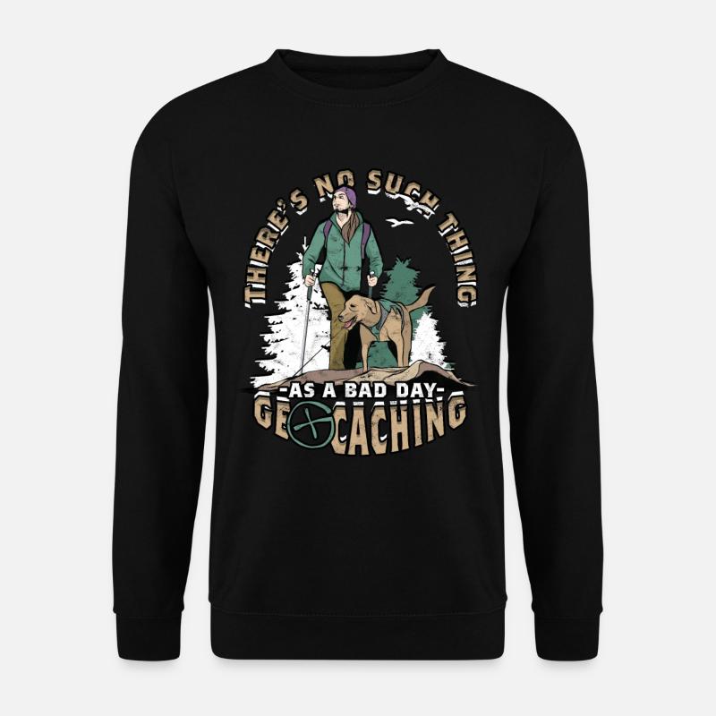 Geocache - Unisex Sweatshirt - black