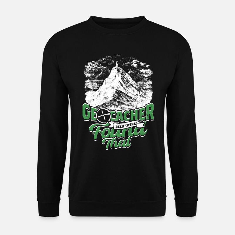 Géocache - Sweat-shirt Unisexe - noir