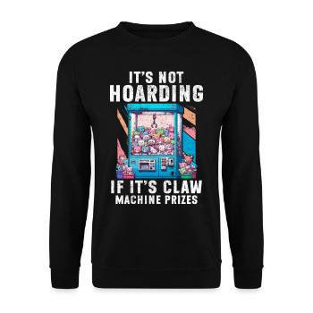 Pince automatique Pince Kraller - Sweat-shirt Unisexe - noir - Devant - Alina (178cm) & Michal (187cm)
