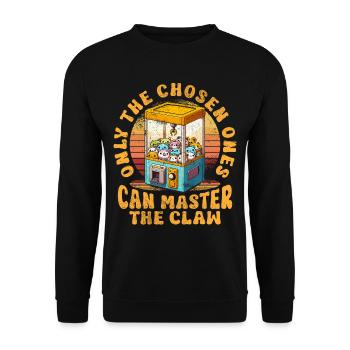 Kraller Gripper Pince automatique - Sweat-shirt Unisexe - noir - Devant - Alina (178cm) & Michal (187cm)