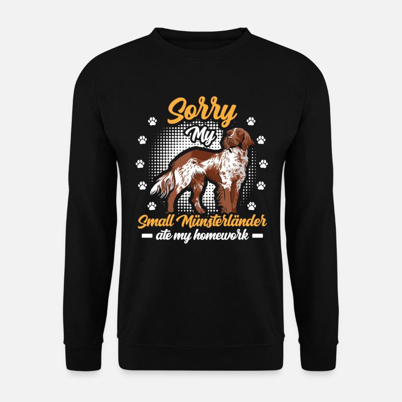 Dicton des petits devoirs du Münsterland - Sweat-shirt Unisexe - noir