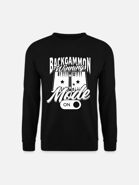 Backgammon Winning Mode On - Unisex Sweatshirt - black