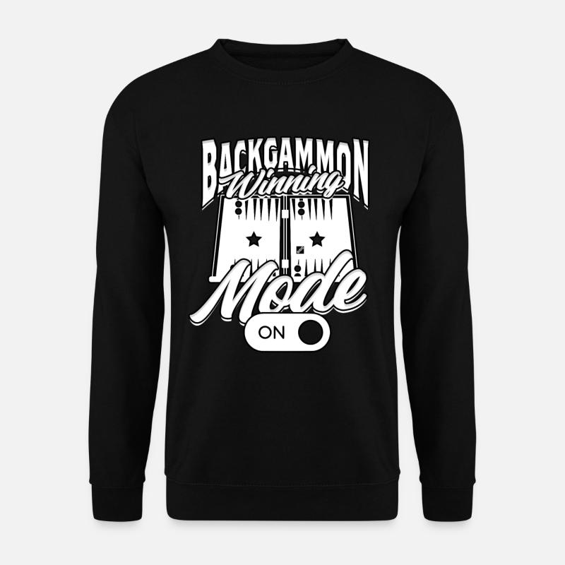 Backgammon Winning Mode On - Unisex Sweatshirt - black