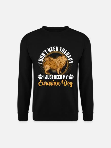 Juste besoin de Spitz eurasier - Sweat-shirt Unisexe - noir