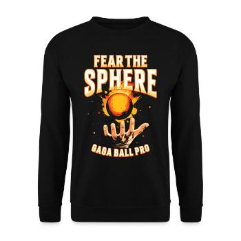 Gagaball Gaga Ball Fear The Sphere Gaga Ball Pro - Unisex Pullover - Schwarz - Vorne - Alina (178cm) & Michal (187cm)