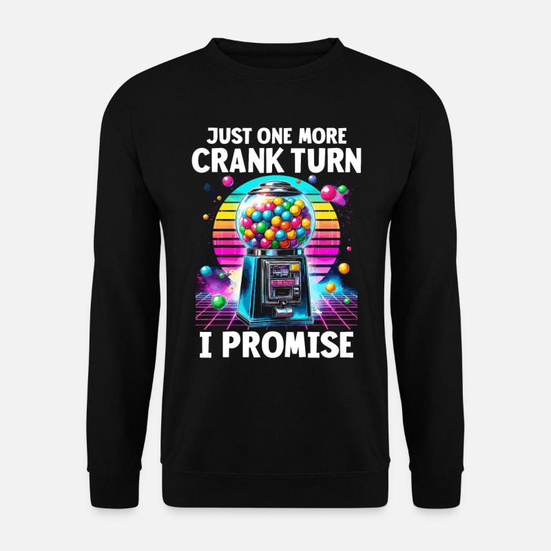 Machine à chewing-gum - Sweat-shirt Unisexe - noir