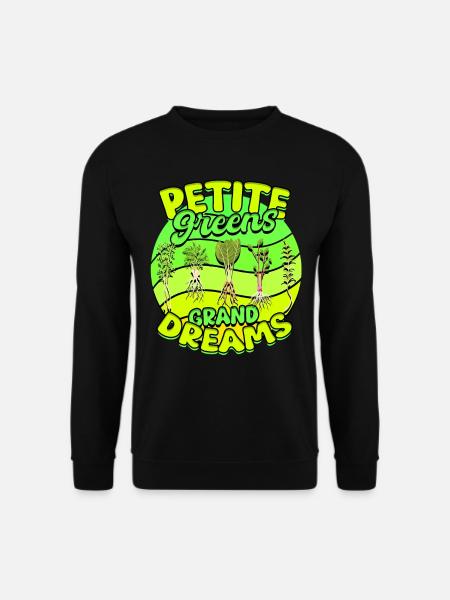 Microgreen Microgreens - Unisex Sweatshirt - black