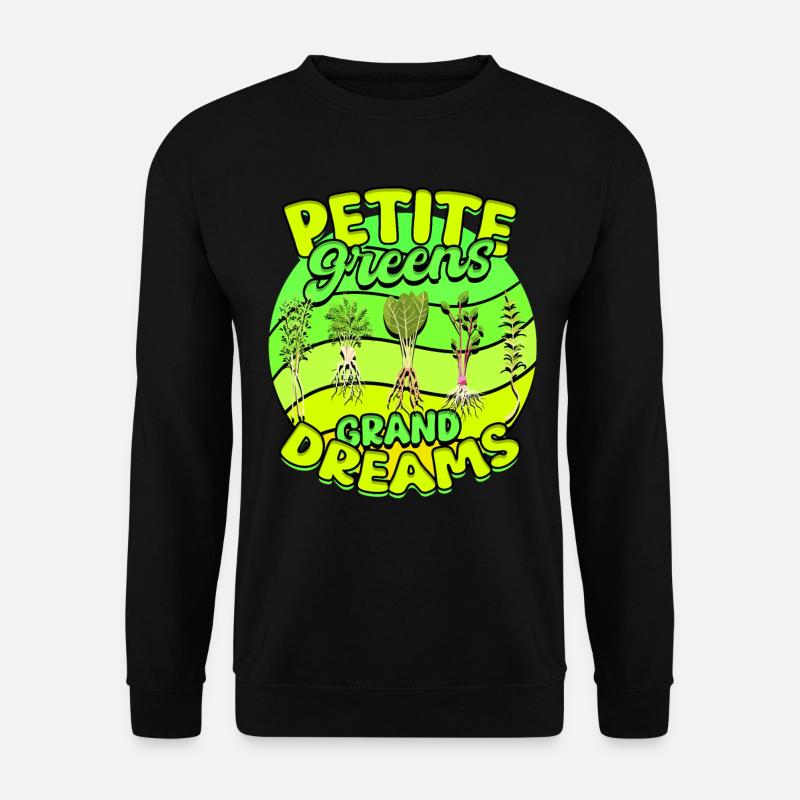 Micro-pousses Micro-pousses - Sweat-shirt Unisexe - noir