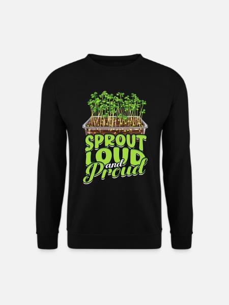 Microgreen Microgreens - Unisex Sweatshirt - black