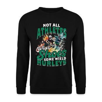 Hurleys hurlants - Sweat-shirt Unisexe - noir - Devant - Alina (178cm) & Michal (187cm)