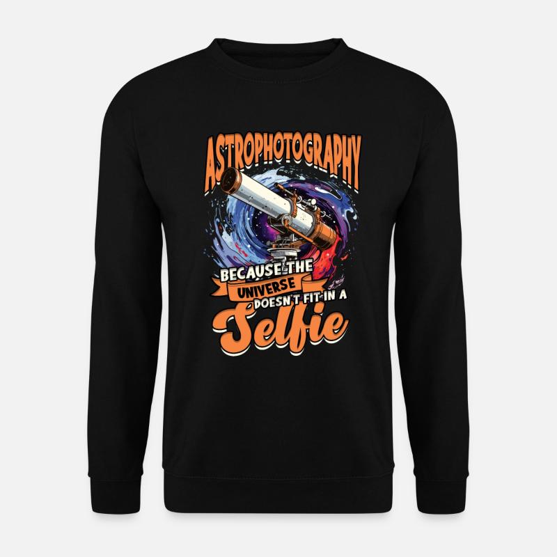 Astrophotography Astrophotographer - Unisex Sweatshirt - black