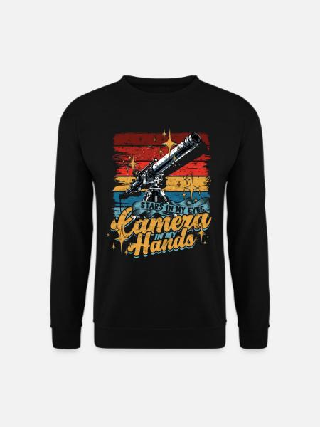 Astrofotografie - Unisex Pullover - Schwarz