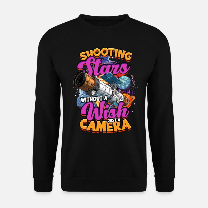 Astrophotography Astrophotographer - Unisex Sweatshirt - black