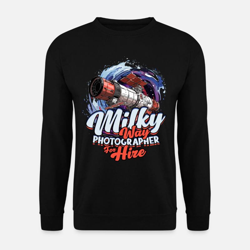 Astrophotography Astrophotographer - Unisex Sweatshirt - black