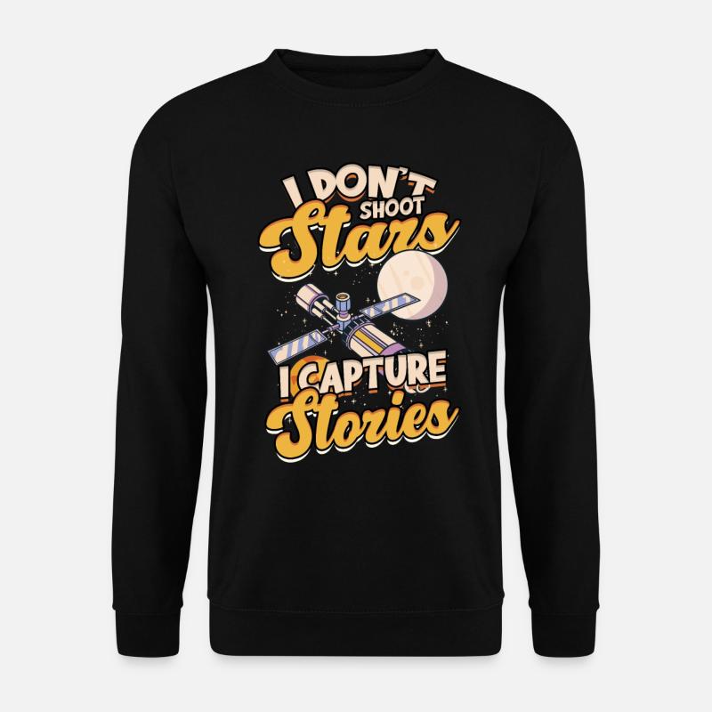 Astrophotography Astrophotographer - Unisex Sweatshirt - black