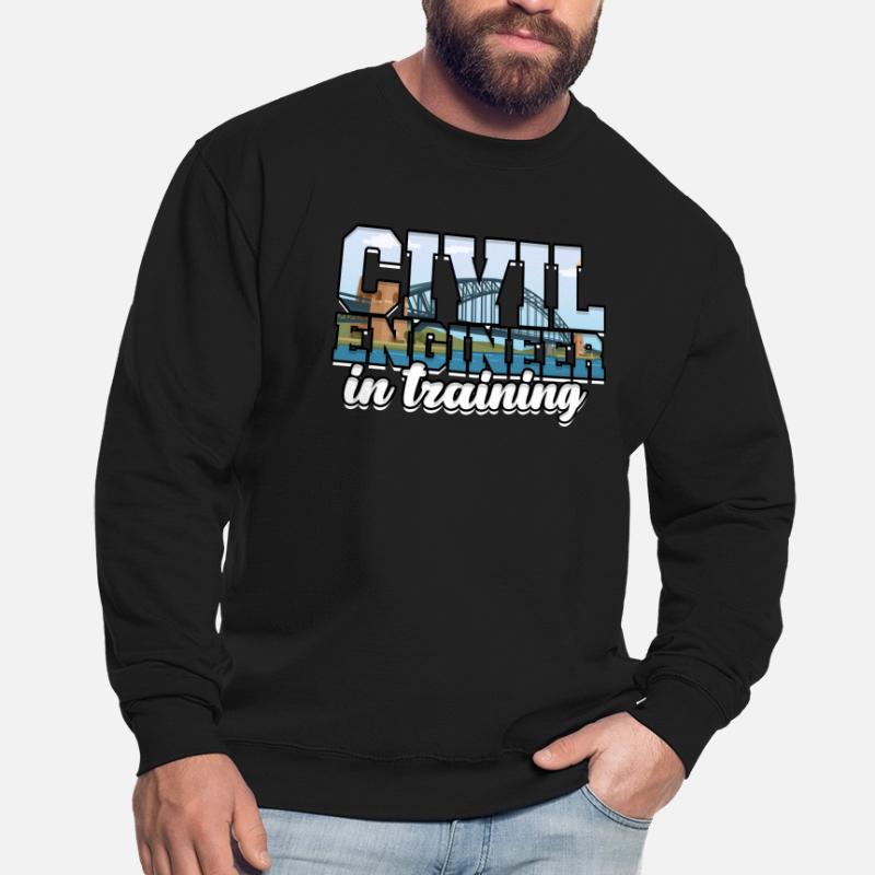 Bridge construction engineer in training Unisex Sweatshirt