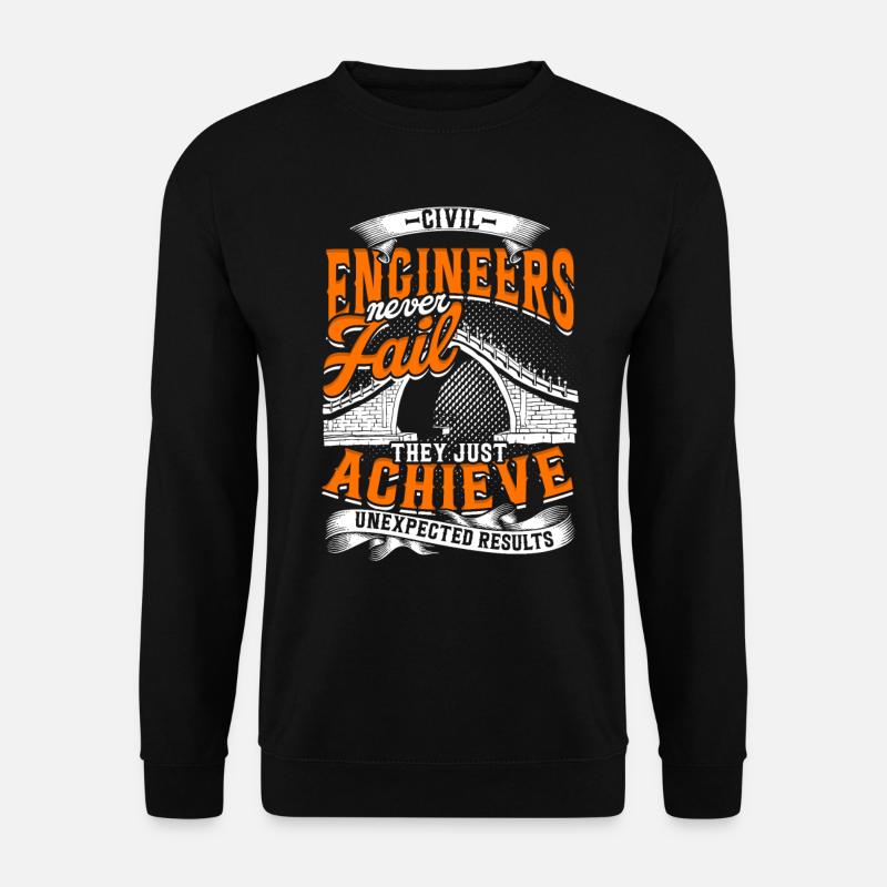 Bridge Engineer Civil Engineering - Unisex Sweatshirt - black