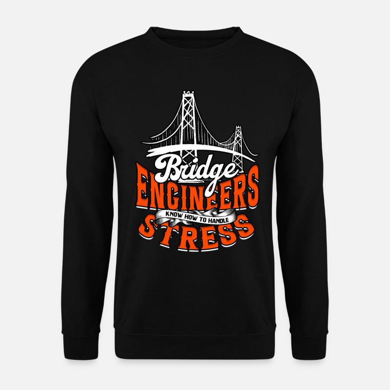 Bridge Engineer Civil Engineering - Unisex Sweatshirt - black