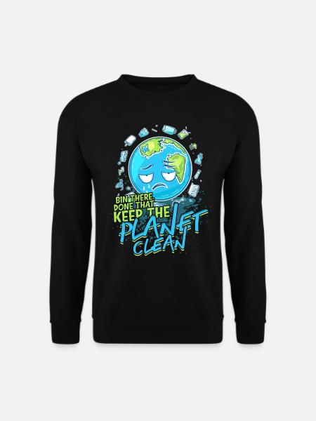 Umweltschutz Umweltschützer Recyceln - Unisex Pullover - Schwarz