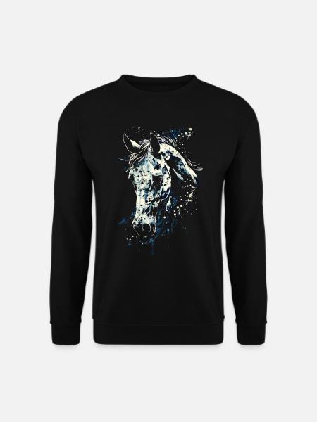 Rider Horse Girl - Western Riding Dressage Rider - Unisex Sweatshirt - black