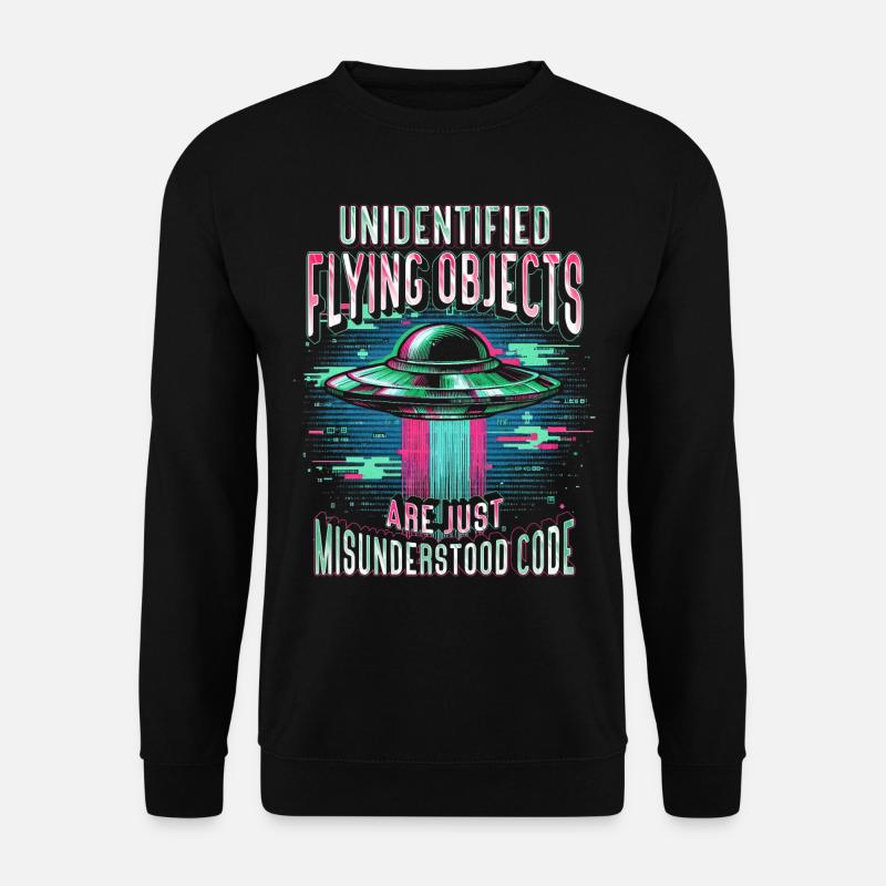 Robotics Engineer Misunderstood Code - Unisex Sweatshirt - black