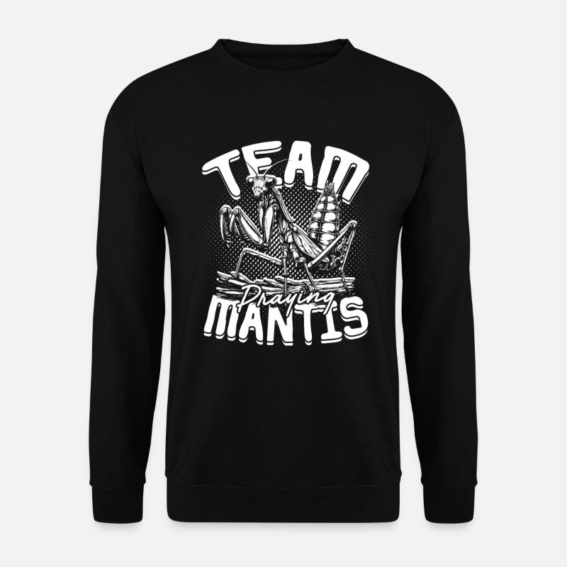 Gottesanbeterin Team Mante religieuse - Sweat-shirt Unisexe - noir