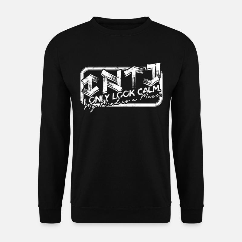Architecte de personnalité INTJ - Sweat-shirt Unisexe - noir