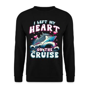Croisé de croisière Crusader - Sweat-shirt Unisexe - noir - Devant - Alina (178cm) & Michal (187cm)