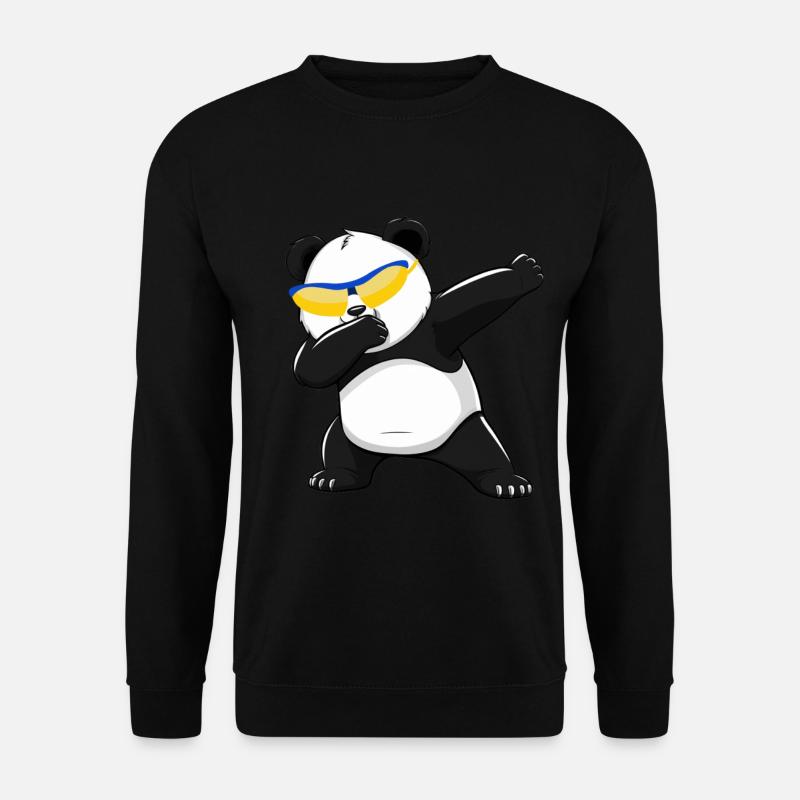 Panda Panda Bear Funny - Unisex Sweatshirt - black