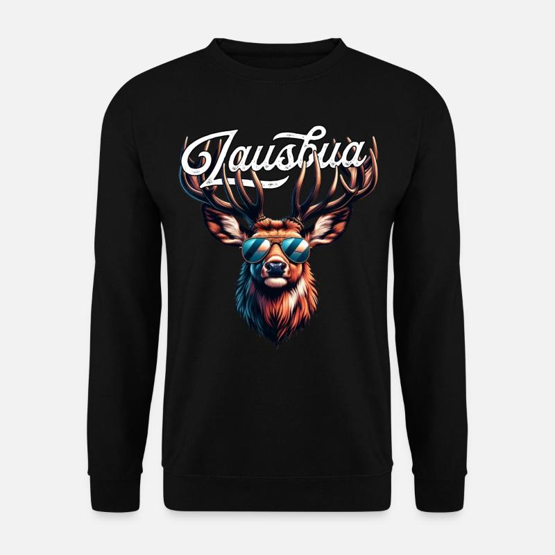 Lausbua T-Shirt Jungen Tracht Herren Trachtenshirt - Unisex Pullover - Schwarz