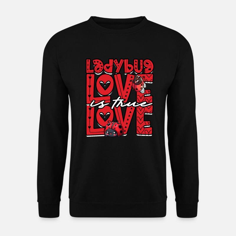 Ladybug Entomology Entomologist - Unisex Sweatshirt - black