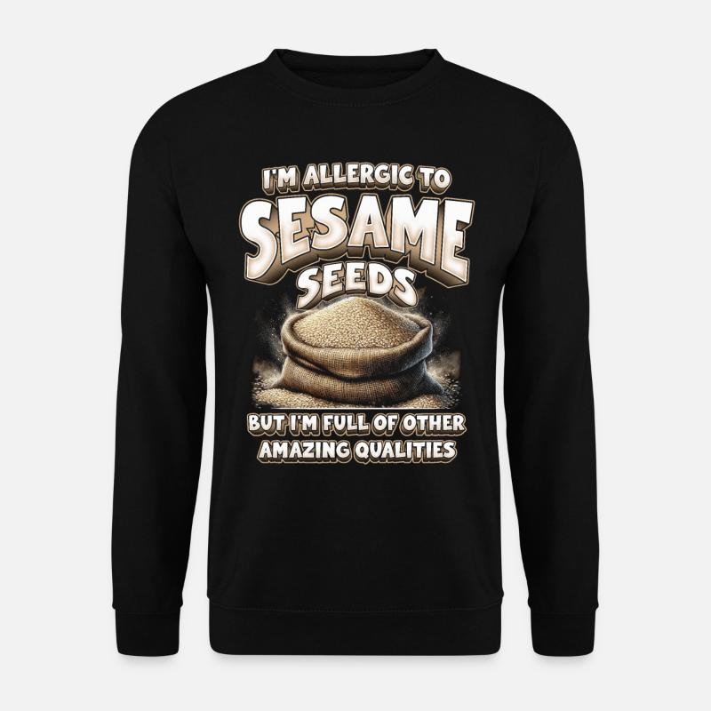 Capsule fruit allergy - Unisex Sweatshirt - black