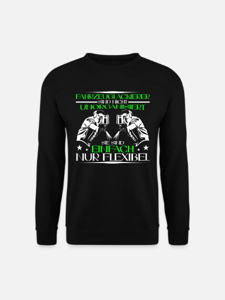 Vehicle painters are flexible painters - Unisex Sweatshirt - black