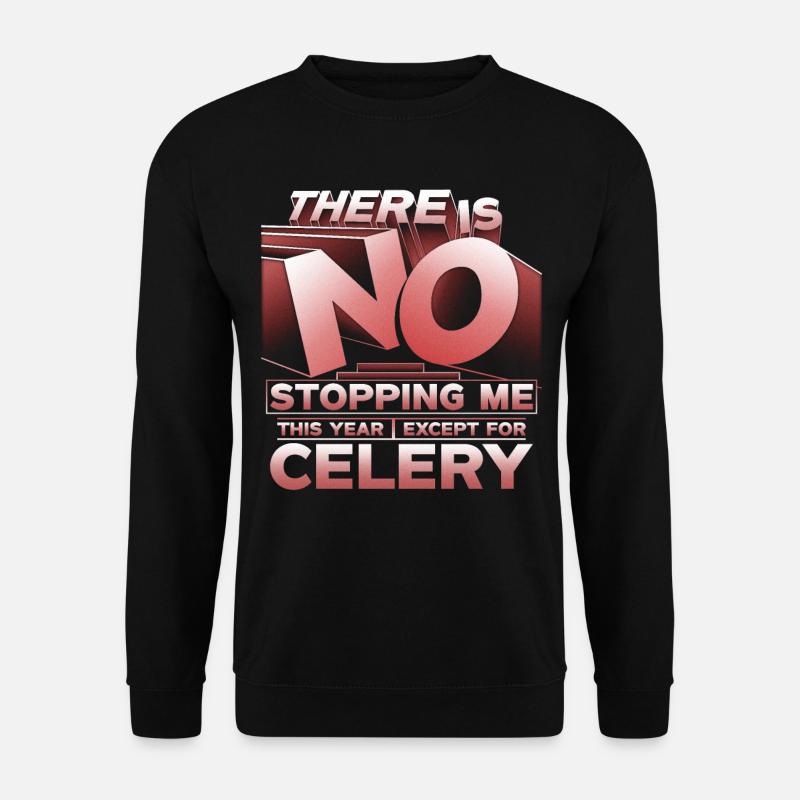 Celery allergy - Unisex Sweatshirt - black