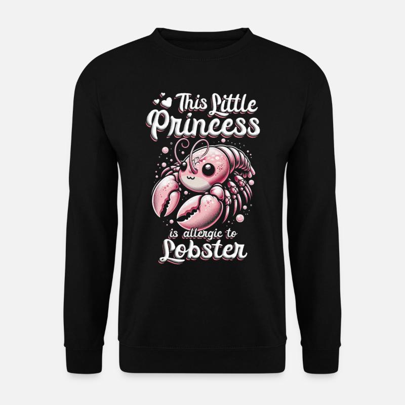 Lobster allergy - Unisex Sweatshirt - black