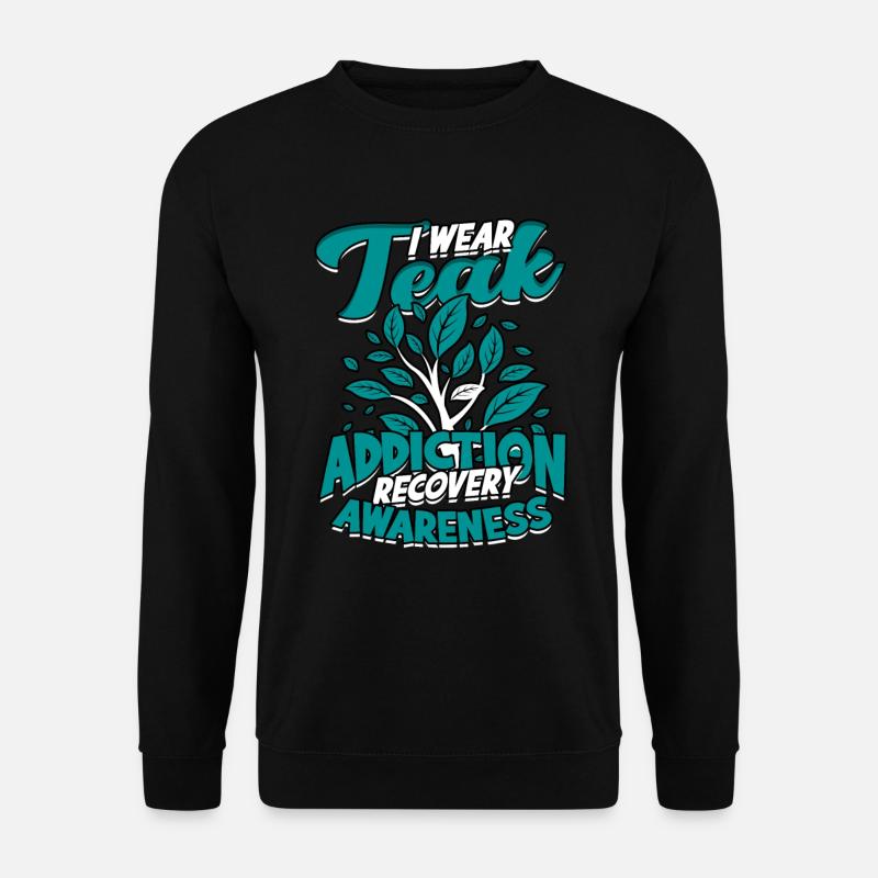 Detoxification Withdrawal Addicted - Unisex Sweatshirt - black