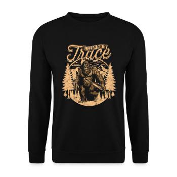 Lumberjack Lumberjack Lumberjack Leaf No Trace - Unisex Sweatshirt - black - Front - Alina (178cm) & Michal (187cm)