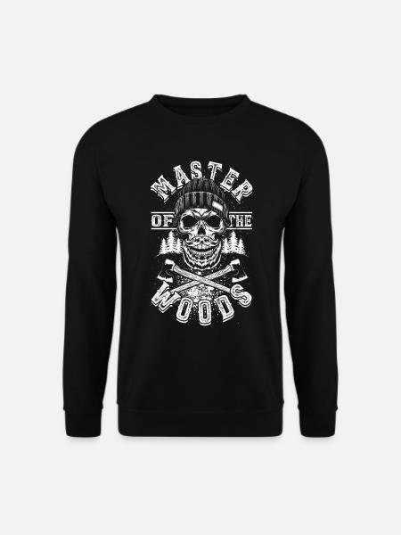 Metsuri metsuri Metsän mestari - Unisex svetaripaita - musta