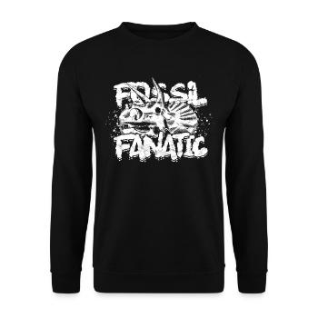 Géologie Géologue Géosciences Fanatique de fossiles - Sweat-shirt Unisexe - noir - Devant - Alina (178cm) & Michal (187cm)