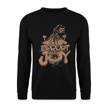 Géologie, géologue, géoscience, éclater de joie - Sweat-shirt Unisexe - noir - Devant - Alina (178cm) & Michal (187cm)