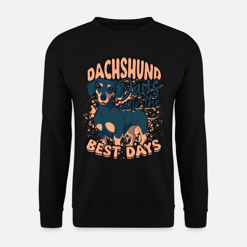 Dachshund wire-haired dachshund - Unisex Sweatshirt - black